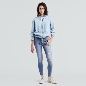 LEVI'S Womens Wedgie Fit Skinny Jeans